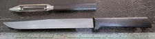 Rada Cutlery Slicing Utility Knife 11 3/8" 7" Stainless & Vegetable Peeler 