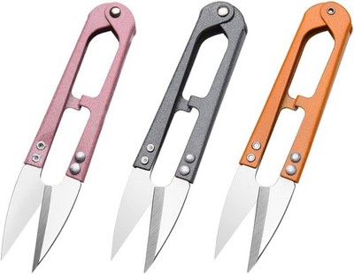 3pcs Mini Sharp Sewing Scissors, Multi-Color Thread Cutters for DIY Crafts