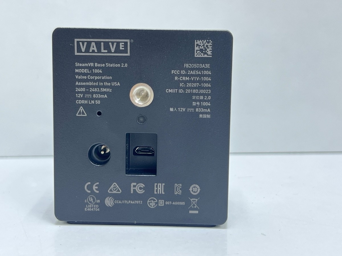 VALVE SteamVR BaseStation 2.0 2個セット Valve SteamVR 2.0 Base Stations Lighthouse for VALVE INDEX