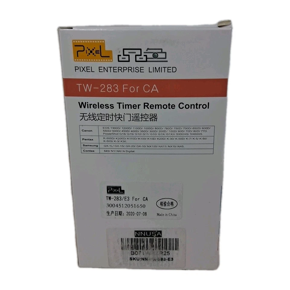 Pixel TW-283/E3 Wireless Shutter Release Remote Control for Nikon OPEN-BOX/NEW - Image 3 of 4