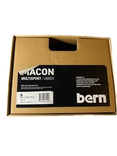 Bern Macon Size Small (52-55.5cm) Matte Black Multisport Helmet Brand New!