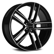 Vision 475 Clutch Wheels 19x8.5 35 5x112 66.56 Black Rims Set Of 4