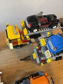 LEGO CITY Auto Transporter 60060 Crawler 60033 Fire 60023 Prisoner 60043 4437