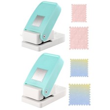 Rectangular / Square Postage Stamp Punch For Paper Crafting Scrapbooking