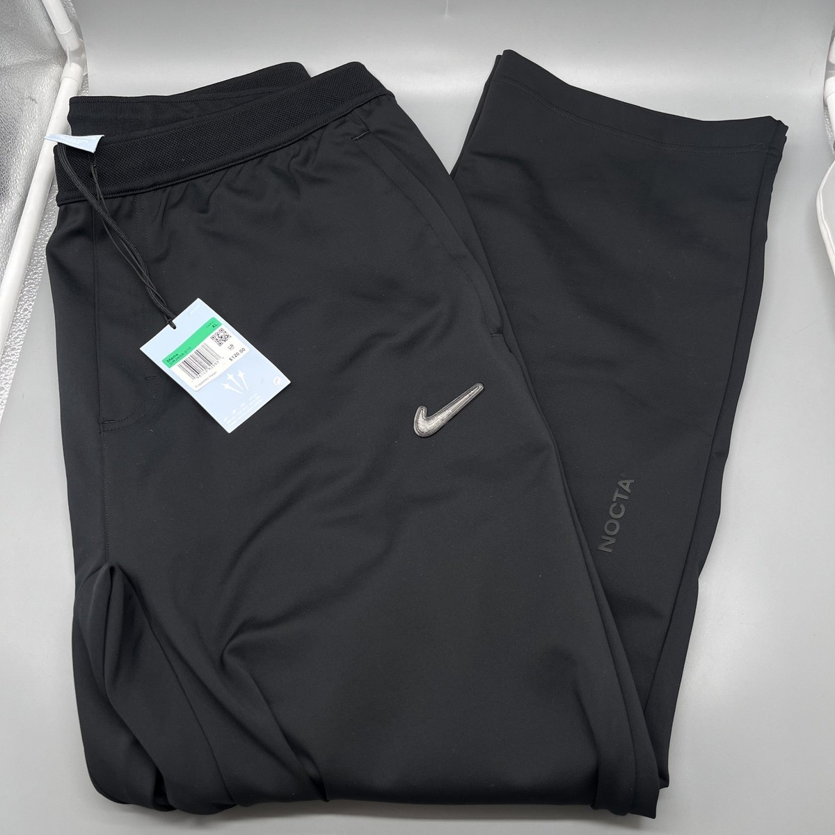 Nike NOCTA ジャージパンツ スワロフスキー XL - Nike NOCTA Swarovski Swoosh Pants - Size XL - Black