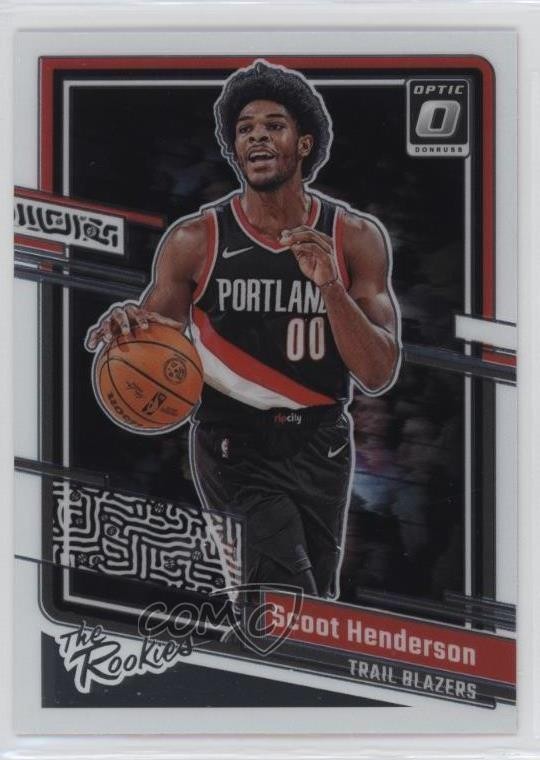 2023-24 Panini Donruss Optic The Rookies Scoot Henderson #3 12g7