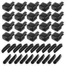 20 Sets Metal 5 Zipper Stopper Repair Kit, Bottom Replacement, Zipper Slider