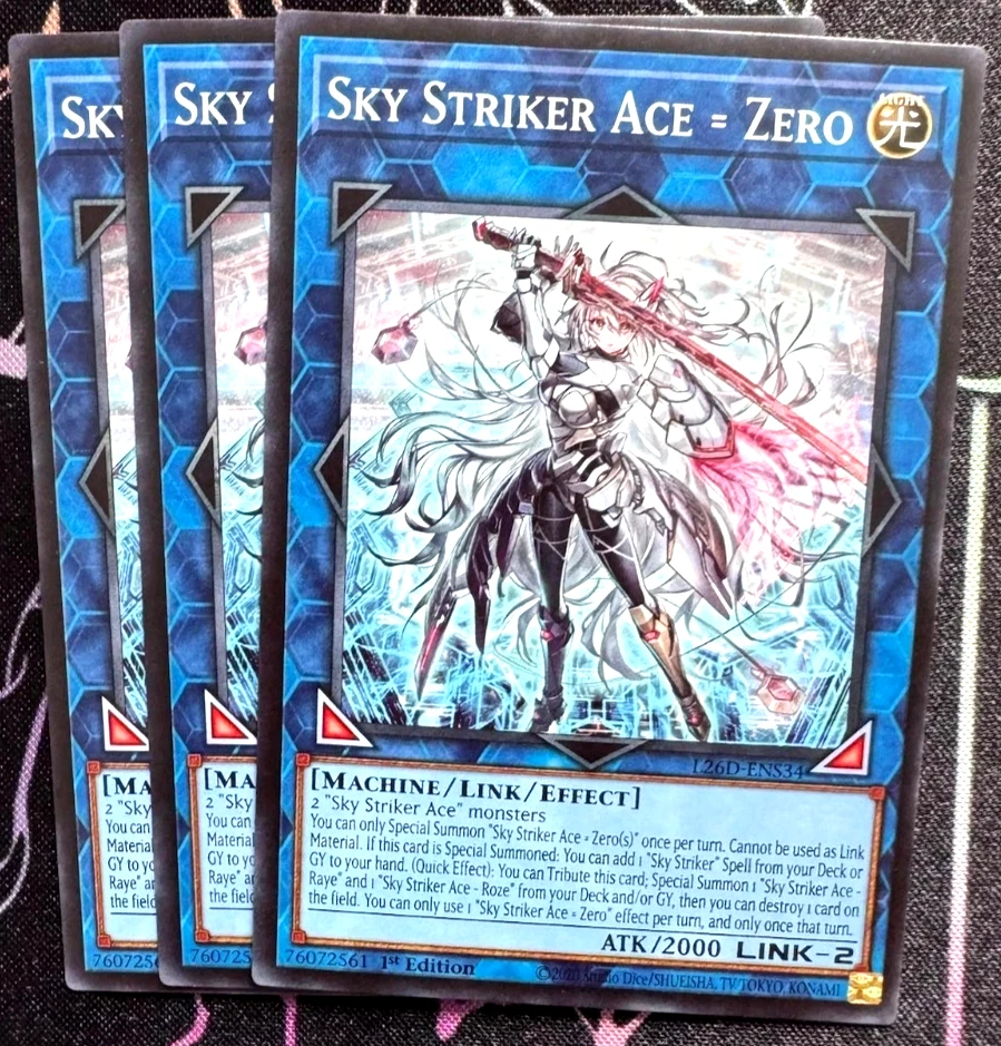 Sky Striker Ace = Zero L26D-ENS34 Legendary Modern Decks 2026 for