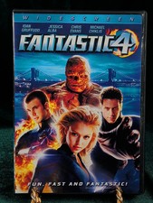 Fantastic Four 2005 Widescreen DVD VG  Ioan Gruffudd Free Shipping Action