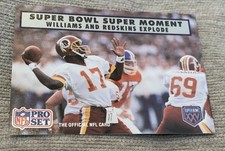 1990 Pro Set Super Bowl XXV Silver Anniversary Doug Williams #151