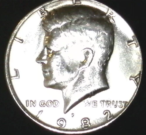 1982-P  Kennedy Half GEM-BU (MS)  TOUGH DATE #KD3