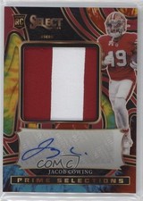 2024 Select Prime Selections Signatures Tie-Dye Prizm 25/25 Jacob Cowing 16tx