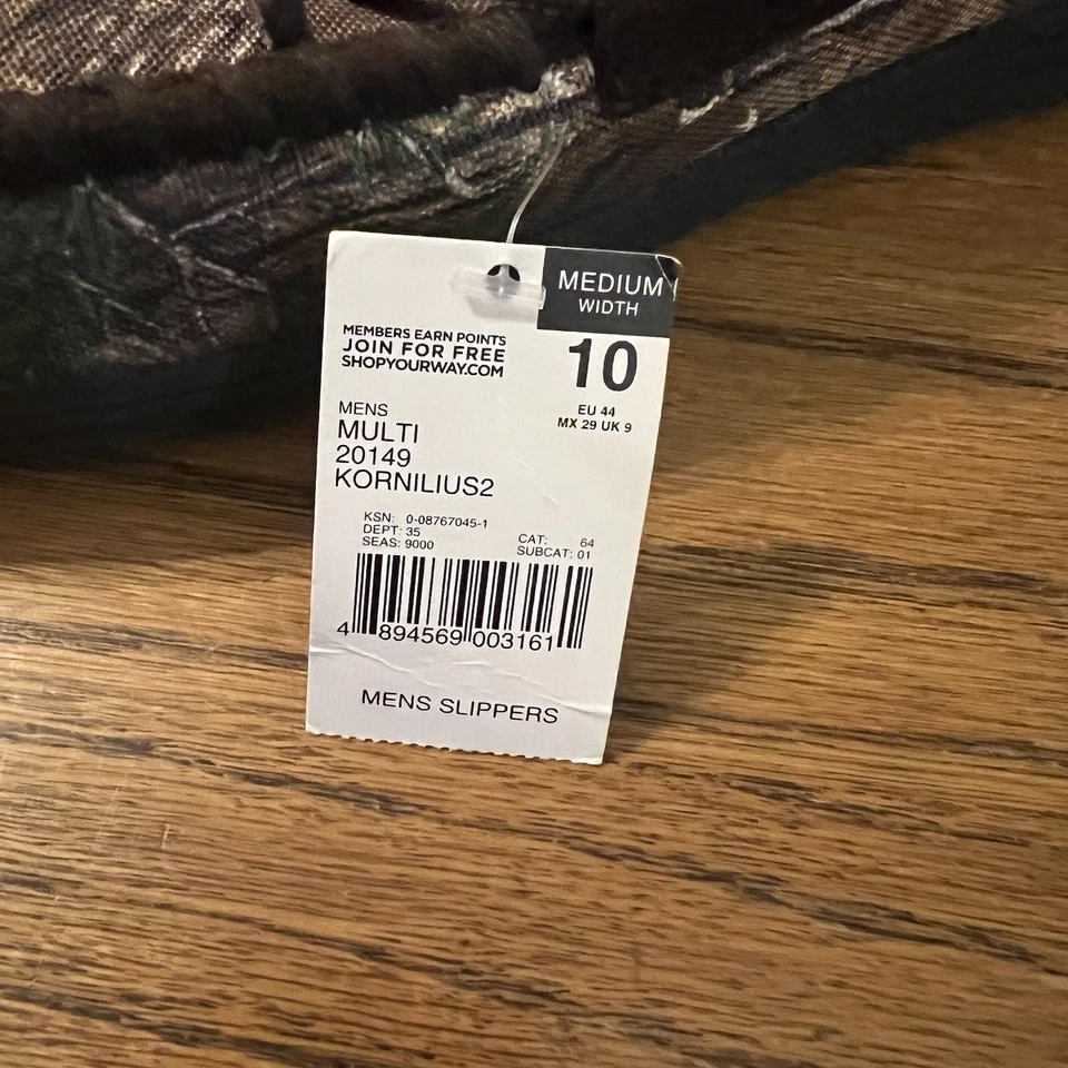 Zapatillas Route 66 Real Tree Camufladas Mocasín Sin Cordones Para Hombres Talla 10 Zapato Nuevo con Etiquetas Foto 2 de 4