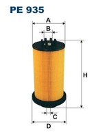 Kraftstofffilter Filtron Pe 935