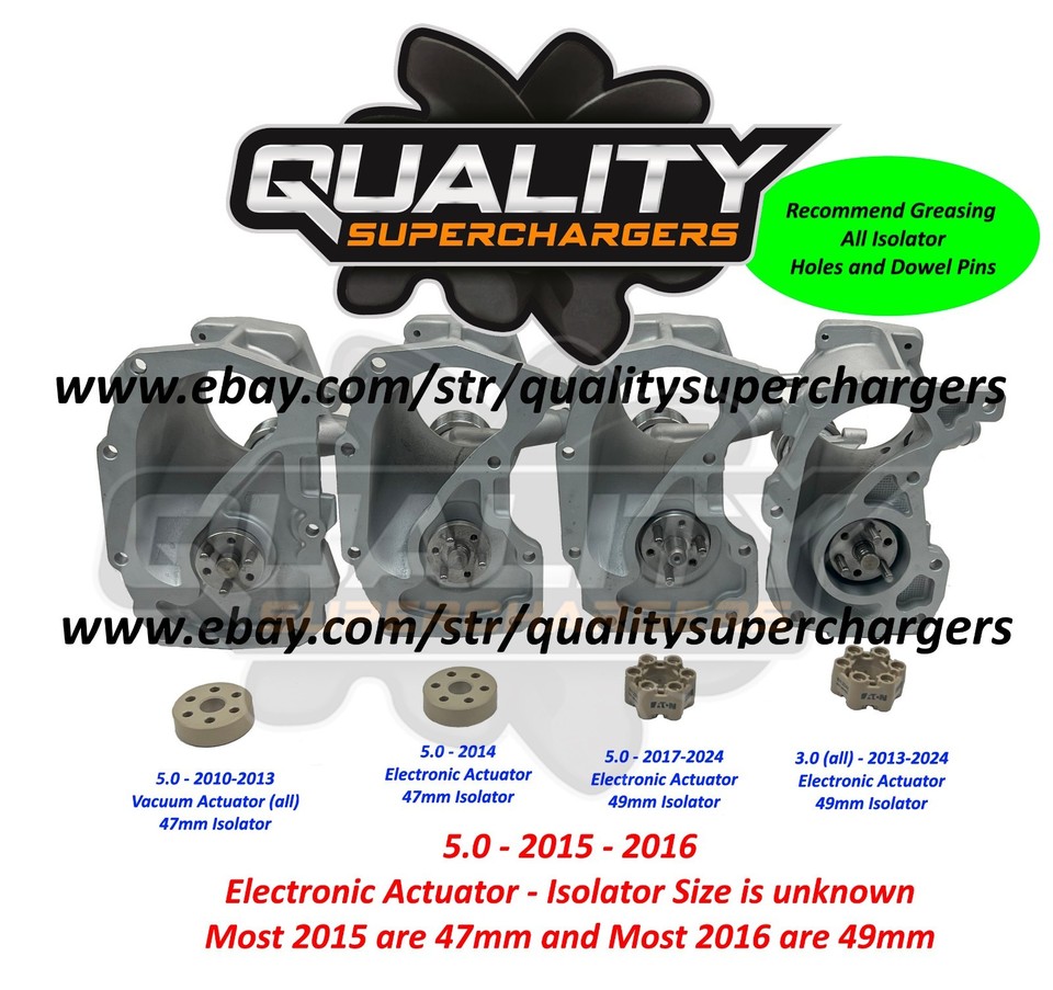 Jaguar XK XKRS Supercharger Bearing Rebuild Kit 2011 2012 2013 2014