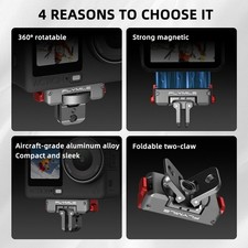 Magnetic Quick-Release Camera Adapter Mount Extender for DJI Action 6/Osmo Nano