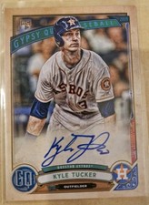 2019 Topps Gypsy Queen Kyle Tucker On Card Auto RC Rookie #GQA-KT Astros Dodgers