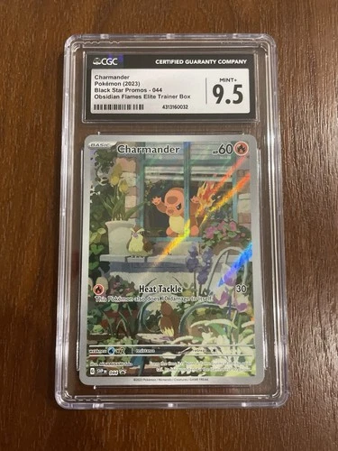 Pokémon Charmander 044 Sv: Scarlet & Violet Promo Holo CGC 9.5