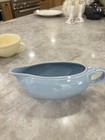 Lu-Ray Pastels Ceramic Dinnerware Lot: Plates, 2 Cups & Gravy Boat USA 1930s — photo 3