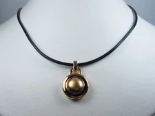 Nina Ricci Gold Plated Pendant 16-18" - 7464