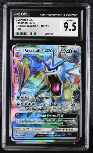 Gyarados-GX graded CGC 9.5 for sale on eBay