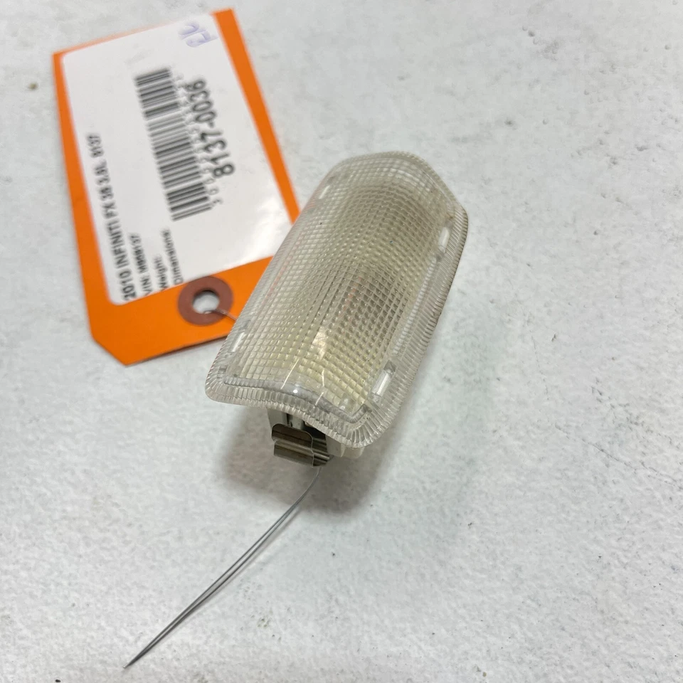 09-12 INFINITI FX35 FX50 QX70 PUERTA TRASERA IZQUIERDA O DERECHA LUZ DE CORTESÍA PASO OEM Foto 3 de 4