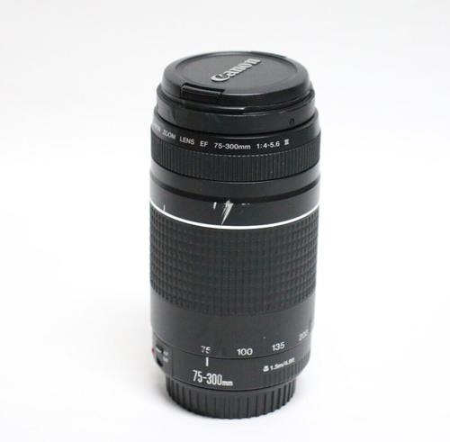 Canon Digital Zoom Lens EF 75-300mm f/1:4-5.6 III -Read Description