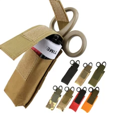 Tactical Molle Scissors Pouch Portable Medical EMT Scissor Shears Sheath Pouch