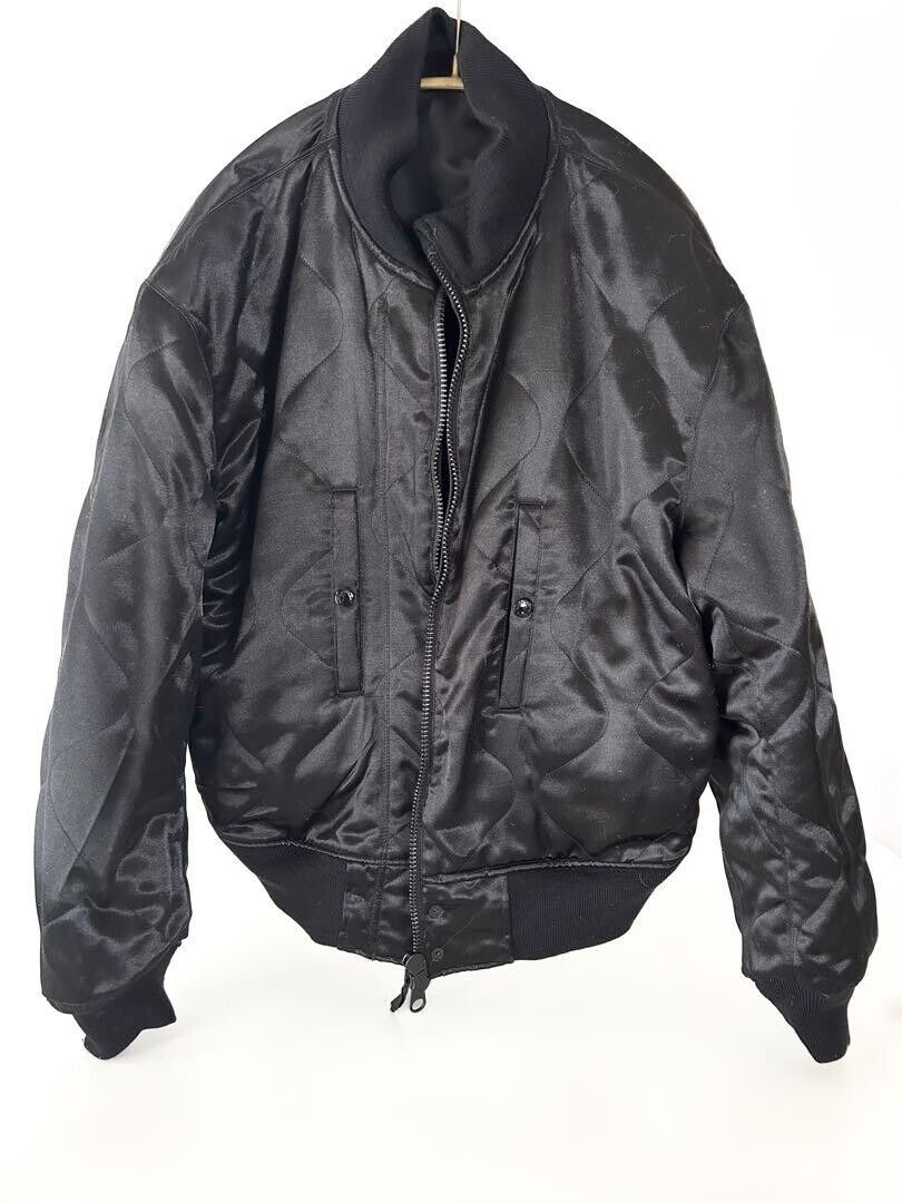 ENGINEERED GARMENTS Deck Jacket Flight Satin Nylon & Cotton ENGINEERED GARMENTS Deck Jacket Flight Satin Nylon & Cotton