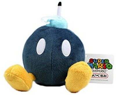 SUPER MARIO BROS BOB-OMB PELUCHE - Pupazzo Plush Bomba Bomb Wario Luigi 18Cm