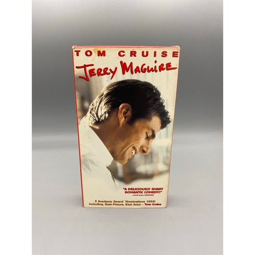 Jerry Maguire VHS 1997 VTG Tom Cruise Classic - Picture 1 of 4