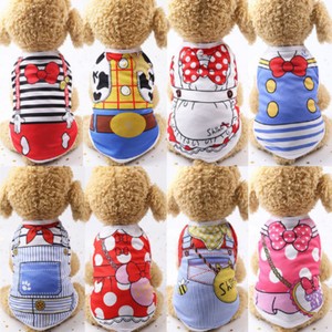 Spring-Teddy-Clothes-Puppy-Dog-Cotton-Vest-Summer-Cat-Pet-Coat-Shirt-Costume-New