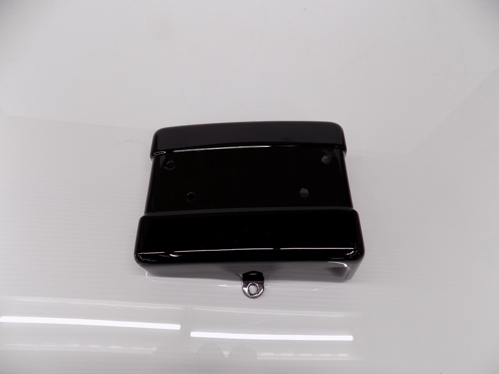 2011 Harley Davidson Dyna Wide Glide OEM Black Battery Box Side Cover