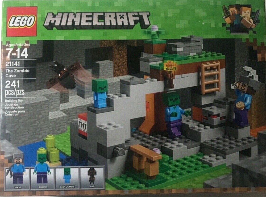 LEGO MINECRAFT 21141 The Zombie Cave Minecraft (241 Pieces