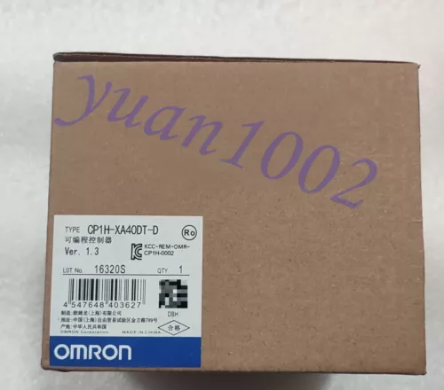 1PCS NEW Omron CP1H-XA40DT-D Programmable controller Fast FedEx or DHL