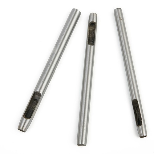 Stahl Punzierer Leder Runde Hohle Lochstanzen Werkzeuge f??r Uhrenband Canvas - Bild 11 von 11