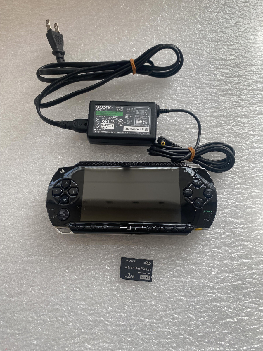 PSP 1001K in Black with 2GB Memory Stick bundle stareheboyscentre.ac.ke