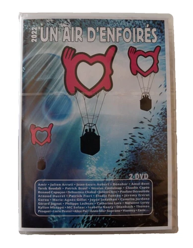 LES ENFOIRES 2022 : Un Air d'Enfoirés ( DVD NEUF )