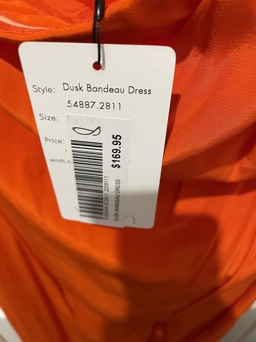 Wish Bandeau Dress 8 XS R.R.P $169.95 - Picture 2 of 2