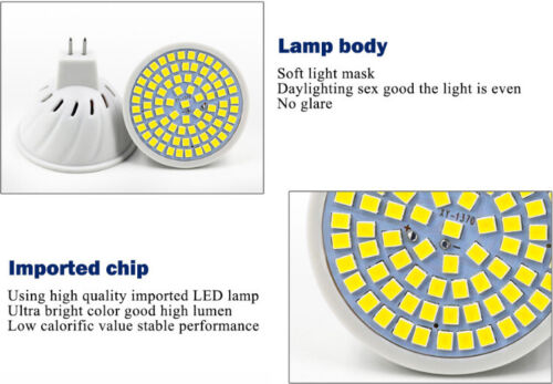 MR16 GU10 E27 E14 LED Bulbs 5W 8W 10W Ultra Bright 2835 SMD COB Spot Light 220V - Picture 7 of 16