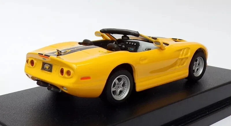 Maxi Car 1/43 Scale Model Car MX23520 - Shelby Series 1 - Yellow DIE CAST - Immagine 3 di 4