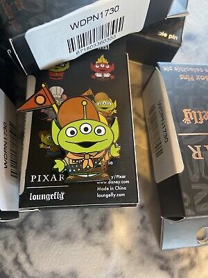 Loungefly Pixar Toy Story Alien Remix Little Green Men as Woody Toy Story Pin