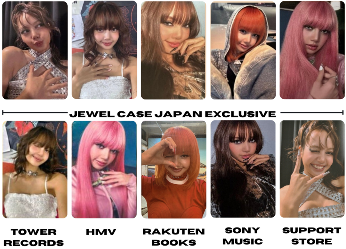 LISA BLACKPINK ALTER EGO JAPAN EXCLUSIVE POB PHOTOCARD LISA BLACKPINK ALTER EGO JAPAN EXCLUSIVE POB PHOTOCARD