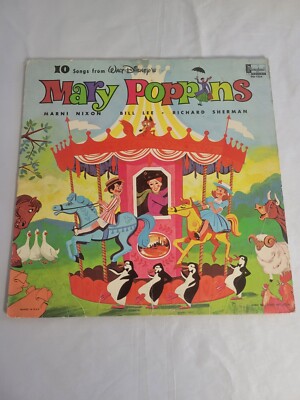 レコード 10 songs from Mary Poppins 1964年 Various – 10 Songs From Mary Poppins | Releases | Discogs