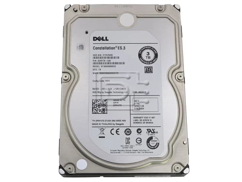 LOT OF 24 Dell Constellation ES.3 ST3000NM0023 3TB 3.5" SAS HDD TESTED & WIPED
