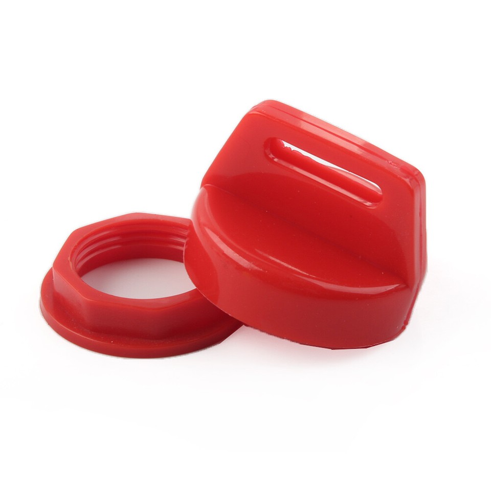 Ignition Key Cover w/Nut Red ABS For Polaris RZR XP 8001000 Ranger