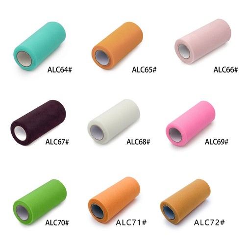 Decoration Wedding Fabric Spool Party Birthday Tulle Roll Netting Craft Fabric - Picture 73 of 86