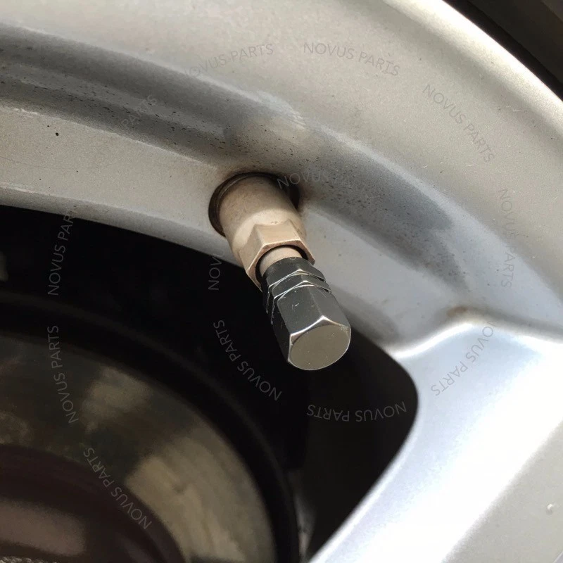 Juego de 4 tapas de válvula de neumático hexagonal para Buick Regal LaCrosse LeSabre Foto 3 de 4