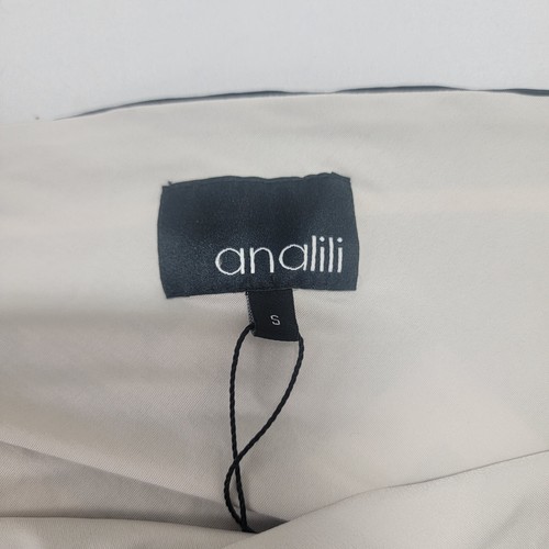 ANALILI One Shoulder New Women's Dress Size Small Abstract Red Black Beige $198. - Picture 2 of 6