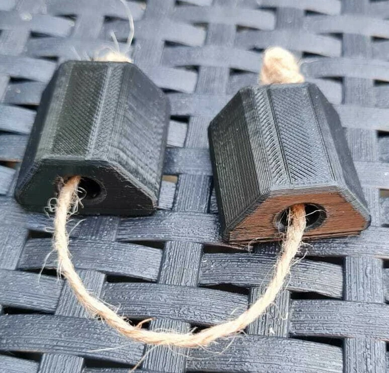 RC Plane Wheel Chock Plastic 4 piece Kit Authentic looking - Image 4 of 4